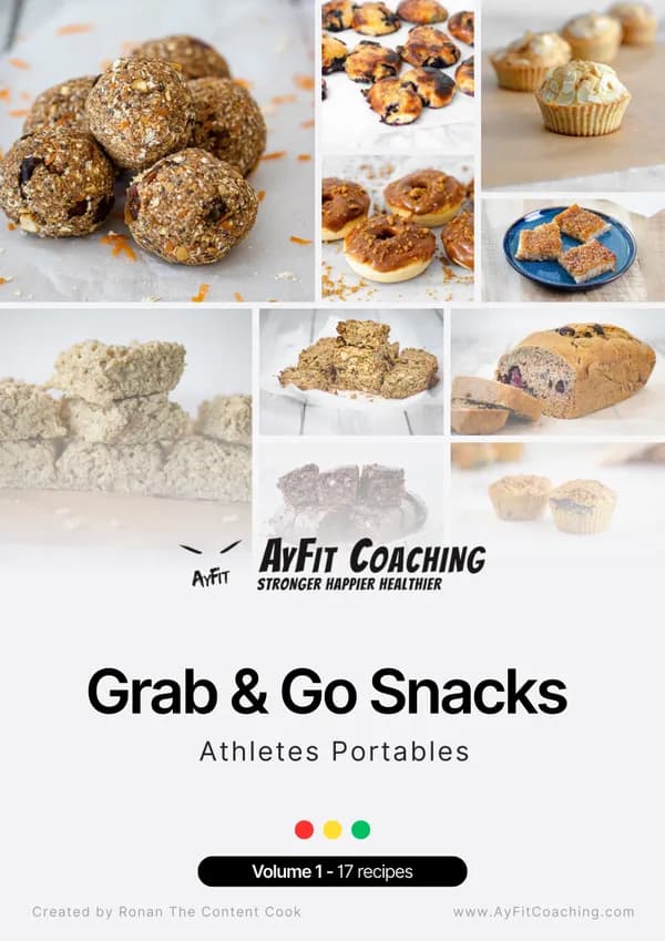 Grab and Go Snacks recipe book